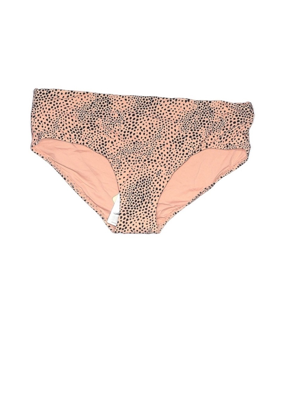 Seafolly Safari Spot Bikini Bottom 14 NWT Full Coverage Mid Rise Leopard Swim - Picture 3 of 5